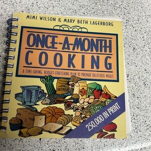 Once-A-Month Cooking Cookbook